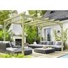 Image de Pergola en bois autoportante - modèle CAMBADOS - 510 x 300 cm