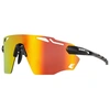 Image de Lunettes de soleil de running Easun Fartlek Monture noire mate/revo rouge Taille unique 03202