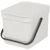 Image de Poubelle alimentaire Sort & Go light grey, 6 L