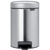 Image de Poubelle NewIcon Brabantia 3 L gris brossé mat