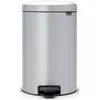 Image de Poubelle NewIcon Brabantia 20 L gris métal