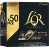 Image de L'OR Espresso Café Ristretto - intensité 11 - Boîte de 50 capsules