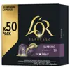 Image de Café Forza L'OR Espresso - intensité 9 - Boîte de 50 capsules