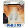 Image de Ampoule secondaire PHILIPS W3W 12V/3W, 2 pièce