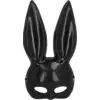 Image de Masque Lapin Noir Adulte   Masque Bunny Sexy Soirée Déguisée Halloween