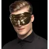 Image de Masque Loup Disco Or   Accessoire Soirée Scintillant