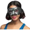 Image de Masque Disco Argent Miroir   Loup Années 80 Accessoire Soirée
