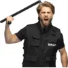 Image de Matraque Police Deluxe   Accessoire Costume Policier
