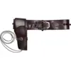 Image de Ceinture de cowboy noire avec étui et porte-cartouches   114 cm