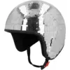 Image de Casque Boule Disco Argent   Style Rétro Scintillant
