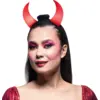 Image de Serre-Tête Cornes de Diable Lumineux LED   Accessoire Halloween