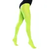 Image de Collant Opaque Vert Fluo UV   Collant Fluorescent 60 Deniers Festival & Années 80