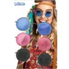Image de Lot de 3 Lunettes Hippie John   Lunettes Rétro Rondes Années 60
