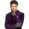 Image de Gants Courts Noirs Basic   Accessoire Déguisement Élégant Adulte