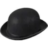 Image de Chapeau Melon Noir   Accessoire Déguisement Élégant Vintage et Costume