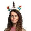 Image de Tiare Licorne Arc-en-ciel   Serre-tête Déguisement Enfant et Adulte