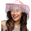 Image de Chapeau cowboy à franges pour déguisement "Fabulous"   Rose