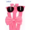 Image de Kit accessoires fluo pour fête et déguisement   Rose fluo