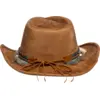 Image de Chapeau Cowboy Festival   Style Ibiza Boho Chic Brun