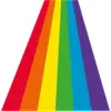 Image de Tapis arc-en-ciel 450 x 60 cm   décoration Pride, anniversaire et entrée festive