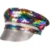 Image de Casquette arc-en-ciel Argentée Réversible