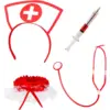 Image de Set Déguisement Infirmière   4 Accessoires