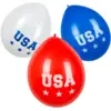 Image de Ballon en Latex "USA" (lot de 6)