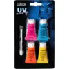 Image de Kit Maquillage UV Néon 4 Couleurs   Maquillage Fluorescent Soirée