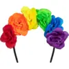 Image de Tiare Flora   Diadème Fleurs Arc-en-ciel
