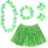 Image de Set Hawaii Kalia   Jupe Hula & Accessoires (4 couleurs assorties)