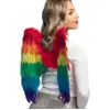 Image de Ailes d’Ange Arc-en-ciel 50 cm   Accessoire Déguisement Pride, Carnaval et Festival
