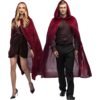 Image de Cape Rouge Bordeaux 170 cm   Déguisement Halloween
