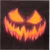 Image de Lot de 20 Serviettes Citrouille Effrayante 33 x 33 cm   Halloween