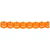 Image de Guirlande Citrouilles Halloween 4 m   Décoration Papier Fête Effrayante