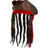 Image de Chapeau de Pirate Jack avec Dreadlocks