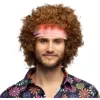 Image de Perruque Hippie Groove avec Bandeau Années 70