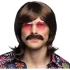 Image de Perruque Gary Années 70 Hippie