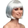 Image de Perruque Cabaret Blanche   Déguisement Années 20 Femme