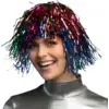 Image de Perruque Métallique Multicolore   Accessoire Déguisement Disco et Soirée