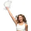 Image de Pom Pom Blanc   Accessoires Cheerleader EVJF Soirée