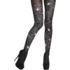 Image de Collant Halloween Toile d'Araignée pour Adulte
