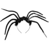 Image de Serre-tête araignée noire avec fourrure