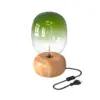 Image de Calex | Luminaire de table | Bois FSC | Câble en tissu noir de 1,8 m | Interrupteur marche/arrêt