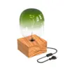 Image de Calex | Luminaire de table | Bois FSC | Câble en tissu noir de 1,8 m | Interrupteur marche/arrêt