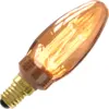 Image de Calex | Filament LED | Petit modèle E14 | C35 Bougie | Or | 2,3W