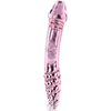 Image de Gode en verre RHINESTONE SCEPTER 23 x 3.6cm Rose