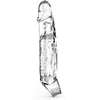 Image de Gaine de pénis transparente GET REAL L 16 x 3.5cm