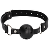 Image de Bâillon Boule GAG STRAP Noir