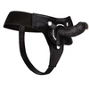 Image de Gode Ceinture Strap-on - 13 x 3.6 cm Noir