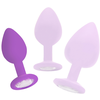 Image de Plug Diamond Regular  6.5 x 2.8 cm Violet
